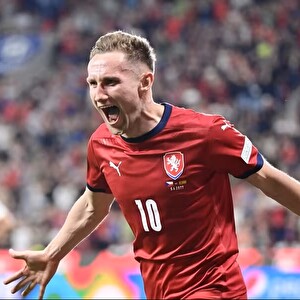 Photo: Eurofotbal Spain and Czech Republic Meet in UEFA Nations League Match