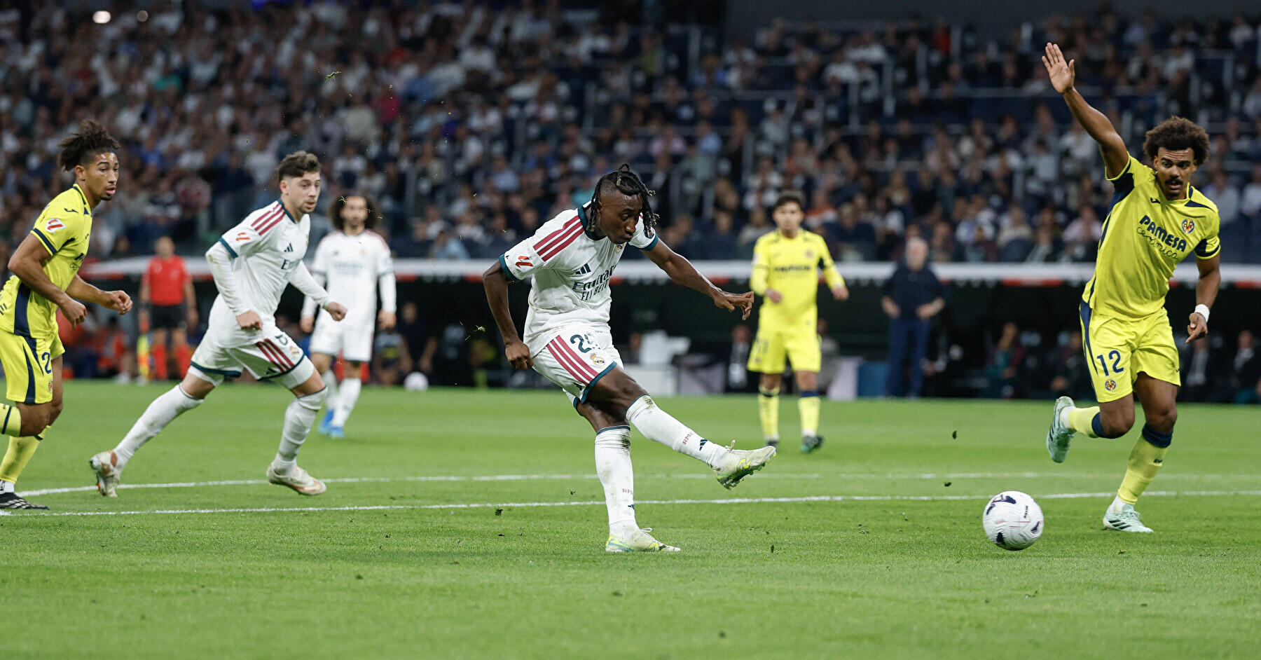 Photo: Eurofotbal Yan Diomandé Debuts with Winner as Real Madrid Edges Villarreal