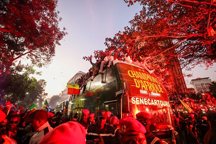 Senegalští reprezentanti nepřijdou zkrátka. Za vítězství na APN dostanou peníze i lukrativní pozemky