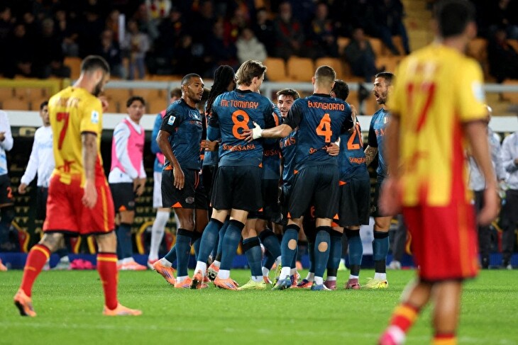 Serie A - souhrn 9. kola: Neapol zvítězila v Lecce a upevnila si pozici v čele tabulky