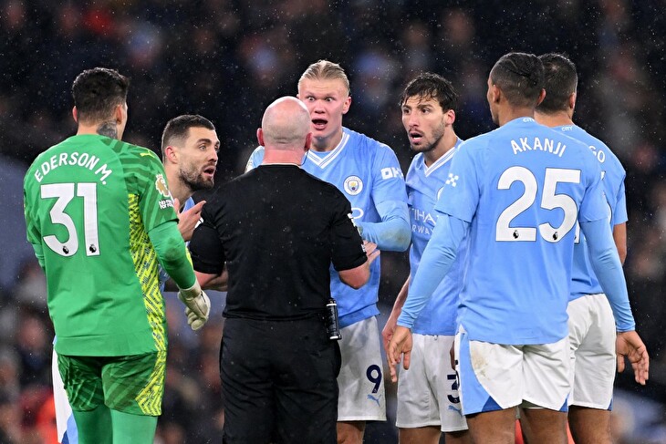 Controversial Referee Decision at Manchester City vs Tottenham Match: Erling Haaland Social Media Outburst and Potential FA Punishment