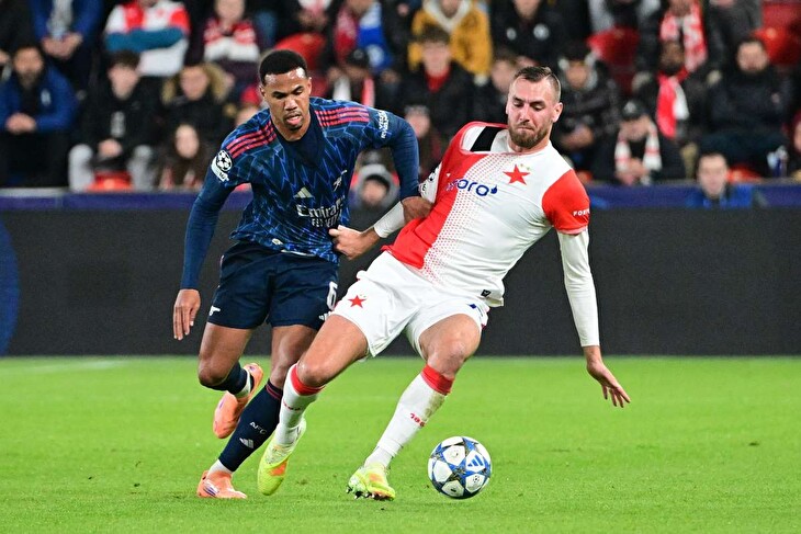 Arsenal nebyl v nejlepší formě, musel se vypořádat s úvodním tlakem Slavie, píše britský tisk